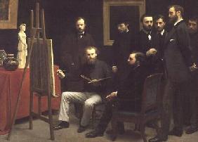 Studio at Batignolles 1870