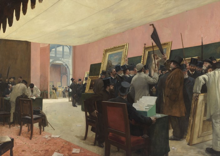 Jury der Académie des Beaux-Arts von Henri Gervex