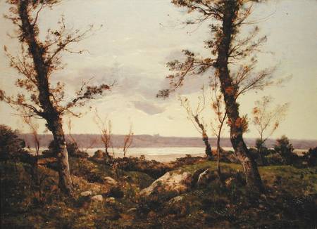 The Estuary von Henri Harpignies