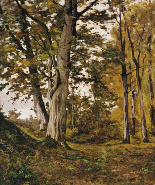 Forest at Fontainebleau 1880