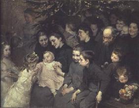 The Drop of Milk in Belleville: The Christmas Tree at the Dispensary 1908