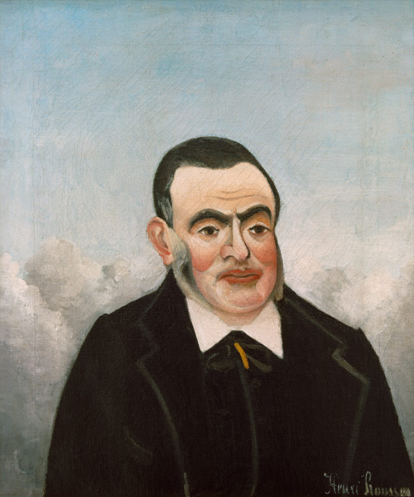 Portrait of a Man von Henri Julien Félix Rousseau