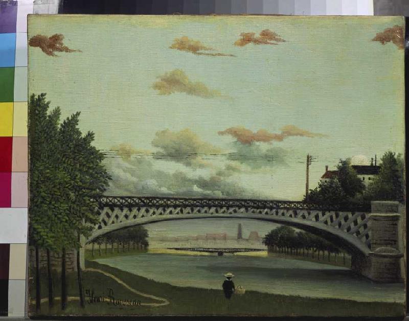 Die Brücke von Charenton von Henri Julien Félix Rousseau