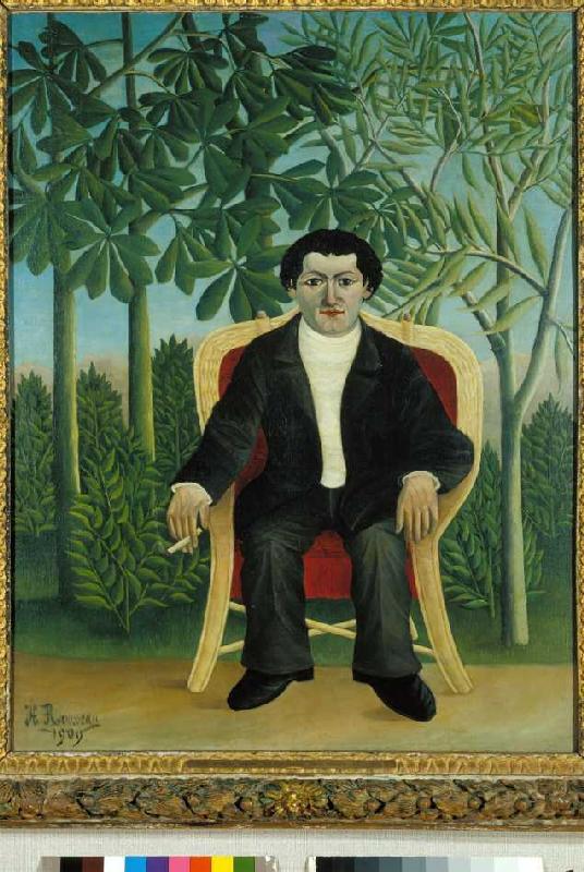 Portrait von Joseph Brummer von Henri Julien Félix Rousseau