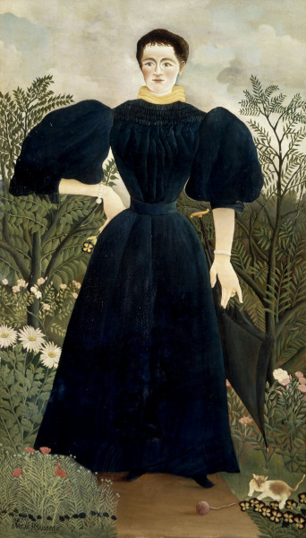 Portrait de femme von Henri Julien Félix Rousseau