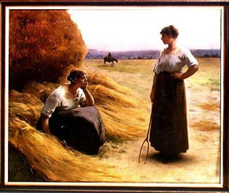The Harvesters von Henri Lerolle