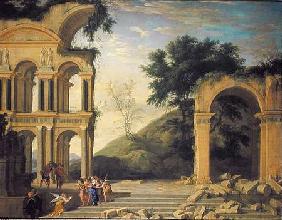 Landscape with the Rest on the Flight into Egypt 1671