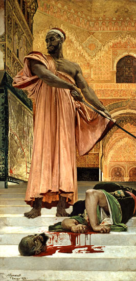 Hinrichtung während der maurischen Herrschaft in Granada. von Henri Regnault