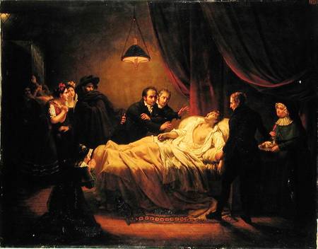 The Death of Mazet von Henri Serrur