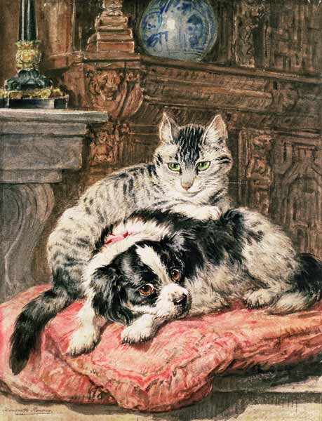 Playtime von Henrietta Ronner-Knip