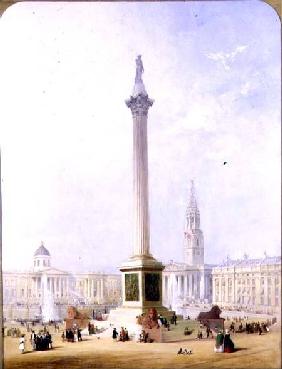 Projected View of Trafalgar Square 1844