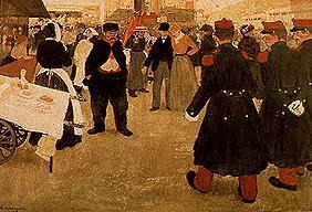 Fest im Parc des Invalides. 1898