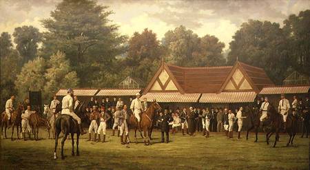 Polo at Hurlingham von Henry Jamyn Brooks