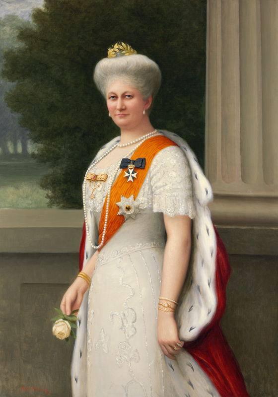 Bildnis der Kaiserin Auguste Viktoria von Adolf Emil Hering