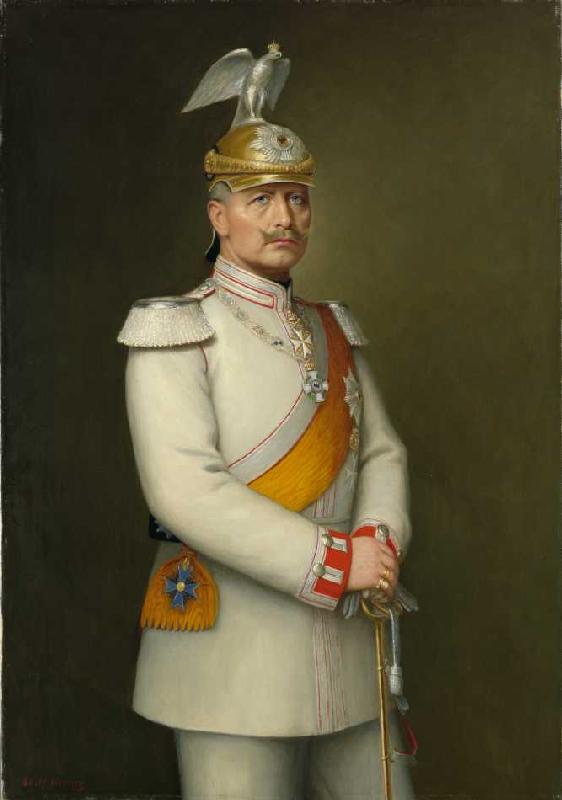 Bildnis Kaiser Wilhelm II von Adolf Emil Hering