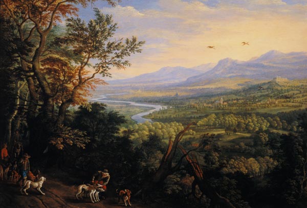 River Landscape von Herman Saftleven