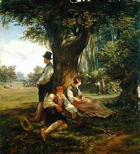 Peasants having a Siesta 1841