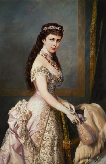 Elisabeth von Bayern (1837–98), Ehefrau von Franz Joseph I. von Österreich (1830–1916), 1882 1882