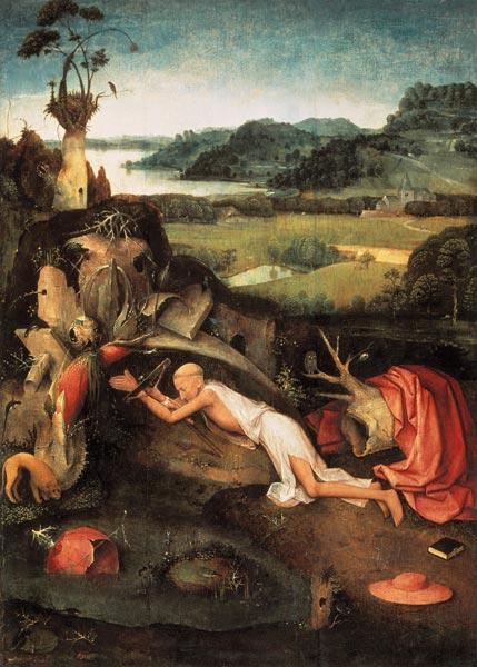 Der büßende hl. Hieronymus von Hieronymus Bosch