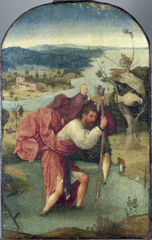 Heiliger Christophorus von Hieronymus Bosch