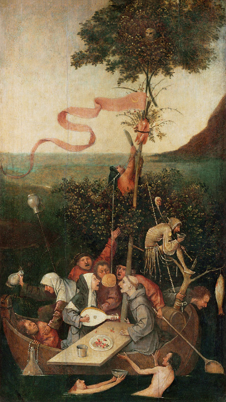 Das Narrenschiff von Hieronymus Bosch