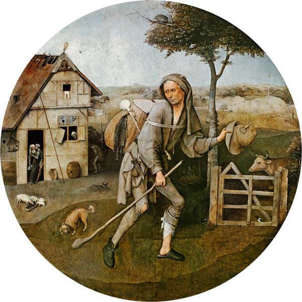 Der Landstreicher (Der verlorene Sohn) von Hieronymus Bosch