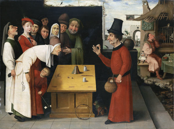 Der Scharlatan von Hieronymus Bosch