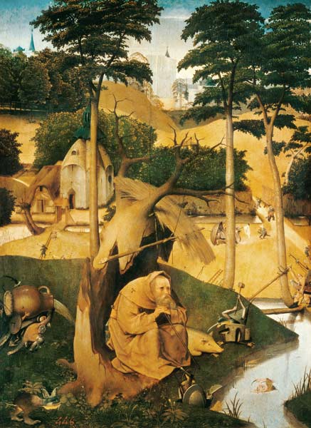 Der hl. Antonius. von Hieronymus Bosch