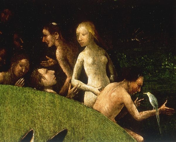 Bosch / The Earthly Paradise / detail von Hieronymus Bosch