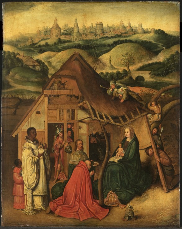 Die Anbetung der Könige von Hieronymus Bosch