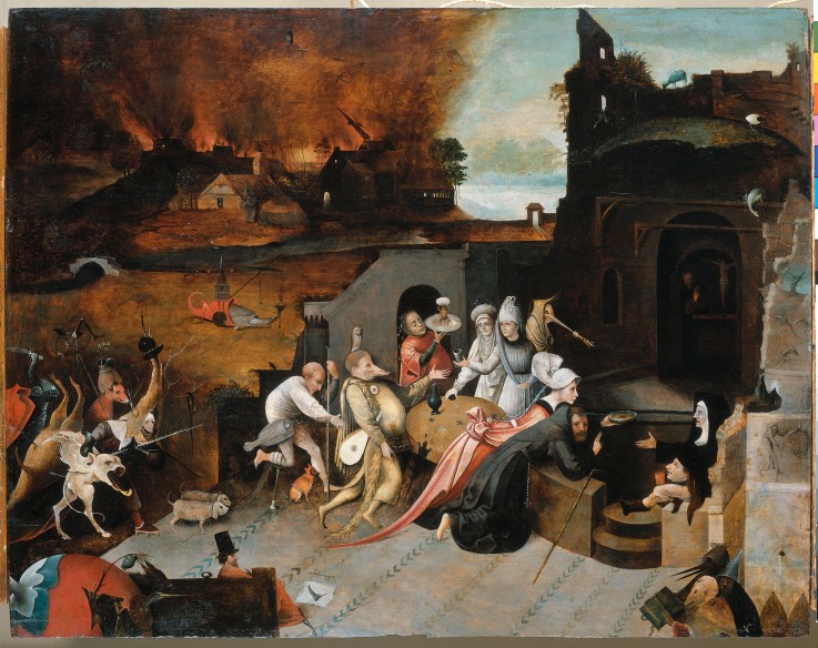 Die Versuchung des heiligen Antonius von Hieronymus Bosch