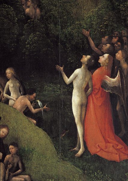 H.Bosch, Das irdische Paradies, Ausschn. von Hieronymus Bosch