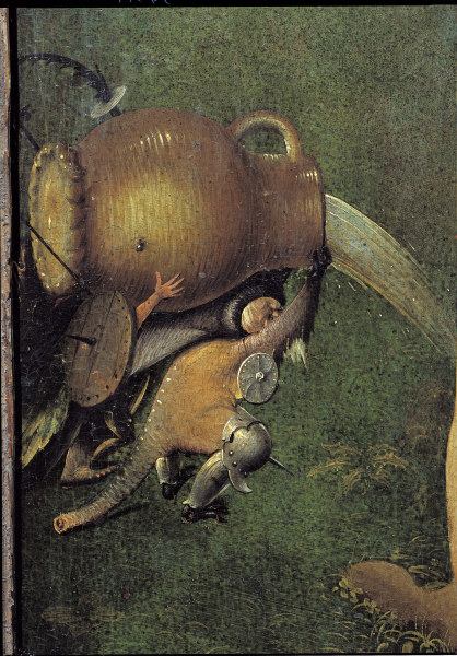 H.Bosch, Versuchung Antonius, Dämon von Hieronymus Bosch