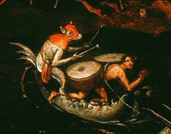 Hell (Detail) / Painting after Bosch