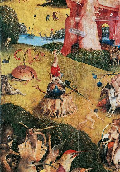 Bosch, Garten der Lüste, Ausschnitt