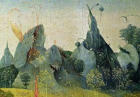 The Garden of Eden, detail from the right panel of The Garden of Earthly Delights c.1500