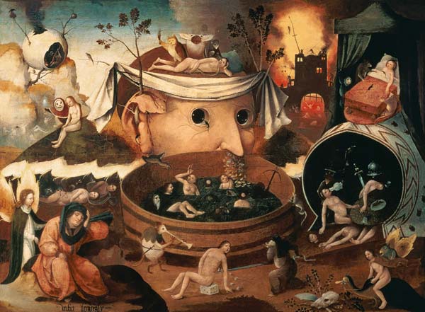 Tondal's Vision von Hieronymus Bosch