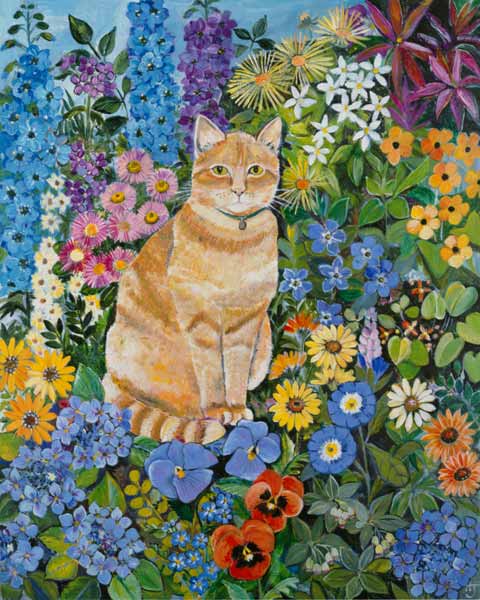 Gordon''s Cat, 1996  von Hilary  Jones