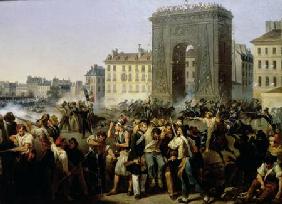 Battle at the Porte Saint-Denis 28th July