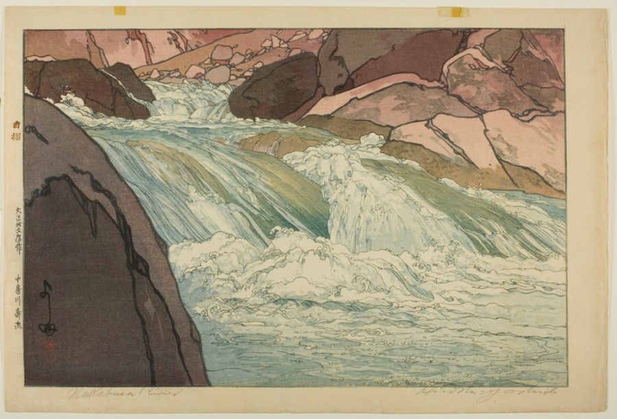 Nakabusa River Rapids von Yoshida Hiroshi