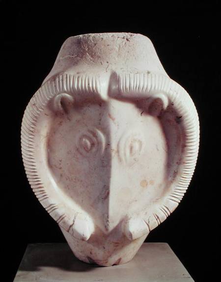 Head of a ram, from Acana, Syria von Hittite