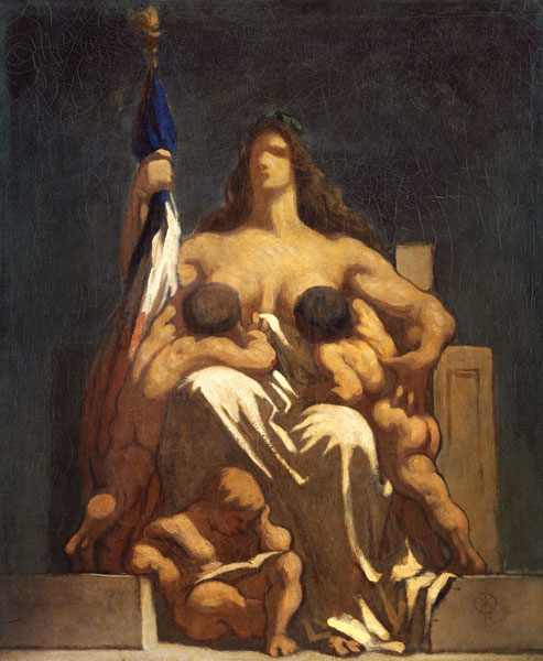  Die Republik von Honoré Daumier
