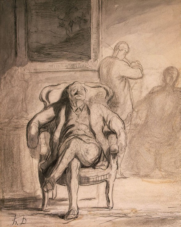 Musikliebhaber von Honoré Daumier