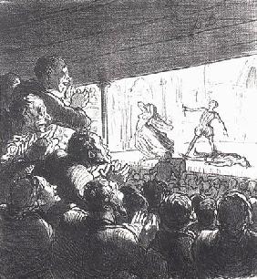 Croquis de Théâtre 1864