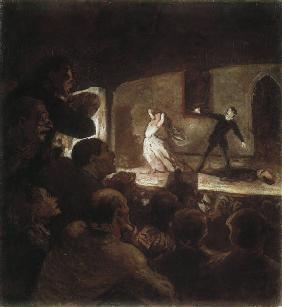 Honore Daumier, Drama/ um 1856-60