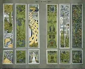 Door panel decorations plate III
