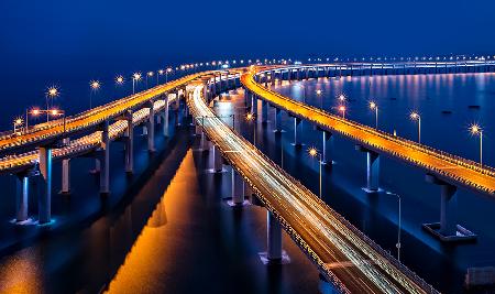 Dalian-Bucht-Brücke