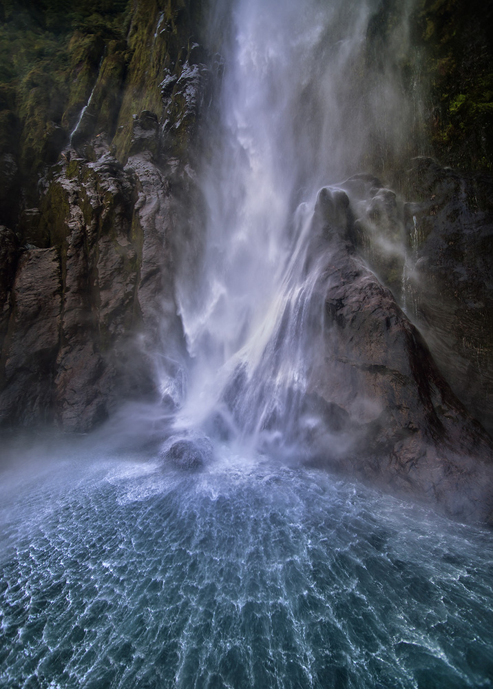 Stirling Falls am Milford Sound von Hua Zhu
