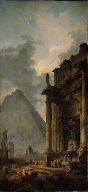 Ruine mit Pyramide 1779