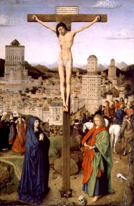 The Crucifixion von Hubert van Eyck
